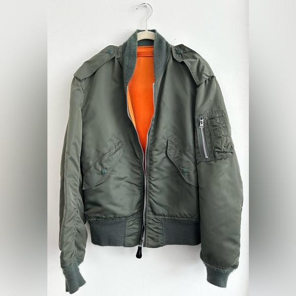 Vintage Alpha Industries Light Zone L-2B Bomber Jacket Men’s (M) - Picture 3 of 6